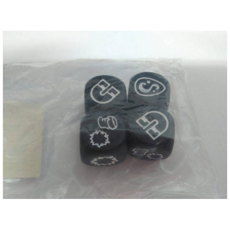 Pack Dados Negro (4)