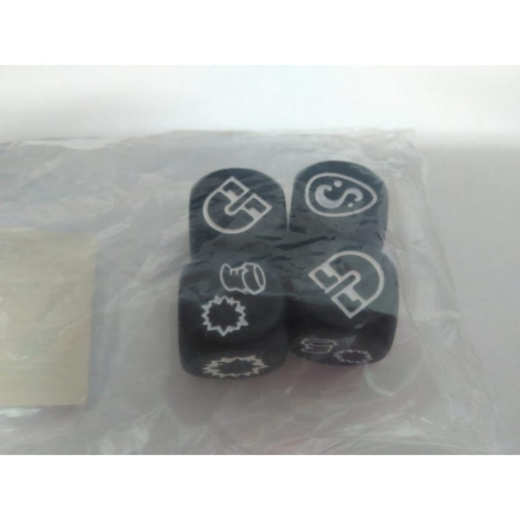 Pack Dados Negro (4)