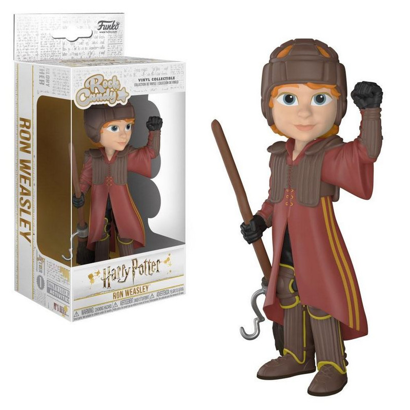 Harry Potter Rock Candy Vinyl Ron in Quidditch