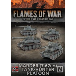 Marder (7.62cm) Tank Hunter Platoon (x4)