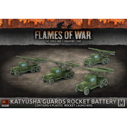 Katyusha Guards Rocket Battery (x4 Plastic)