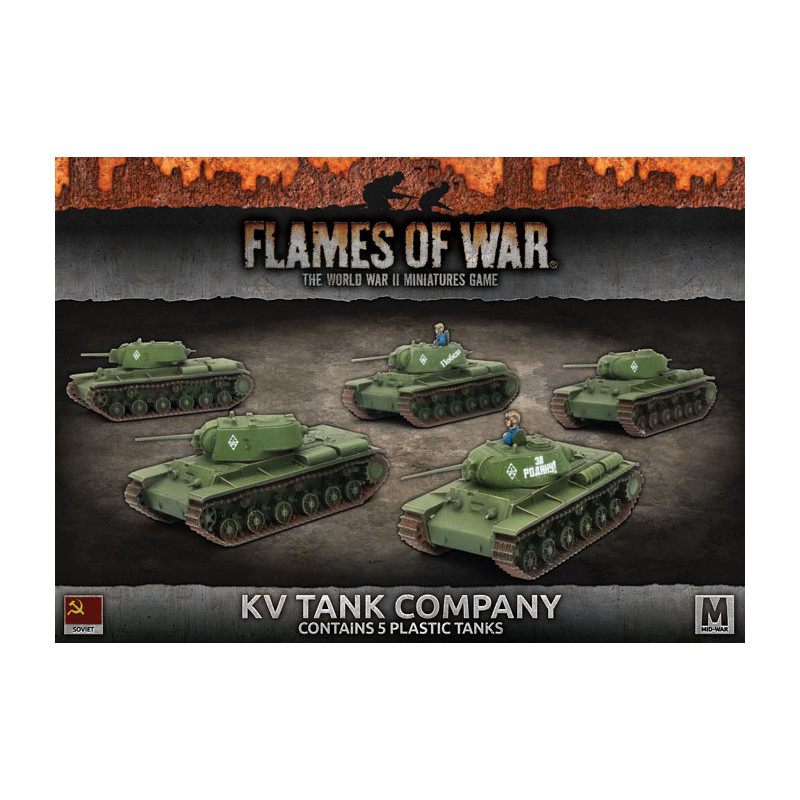 KV-1/1s Tank Company (x5 Plastic)