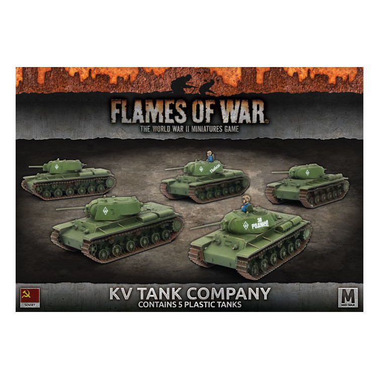 KV-1/1s Tank Company (x5 Plastic)