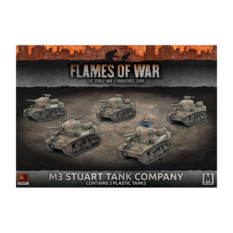 M3 Stuart Company (x5 Plastic)