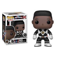 Power Rangers POP! Black Ranger Zack No Helmet series 7