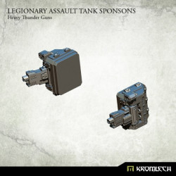 Legionary assault tank sponsons: heavy thunder guns (1)