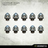 Legionary heads: liberator pattern (10)