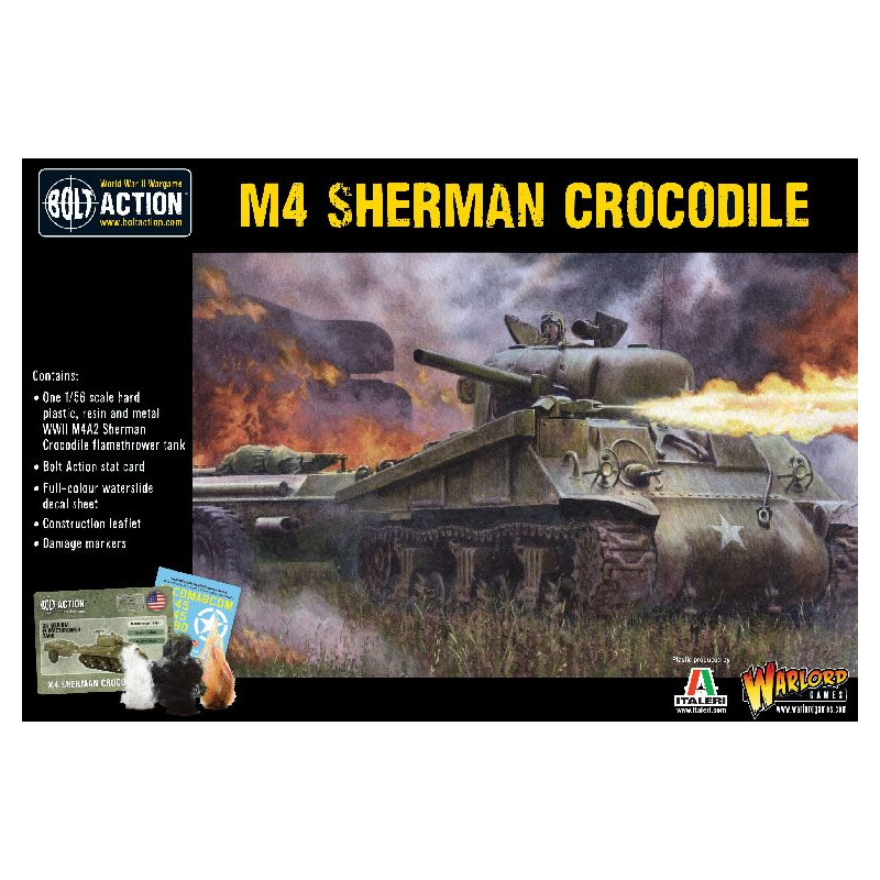 Sherman Crocodile Flamethrower Tank