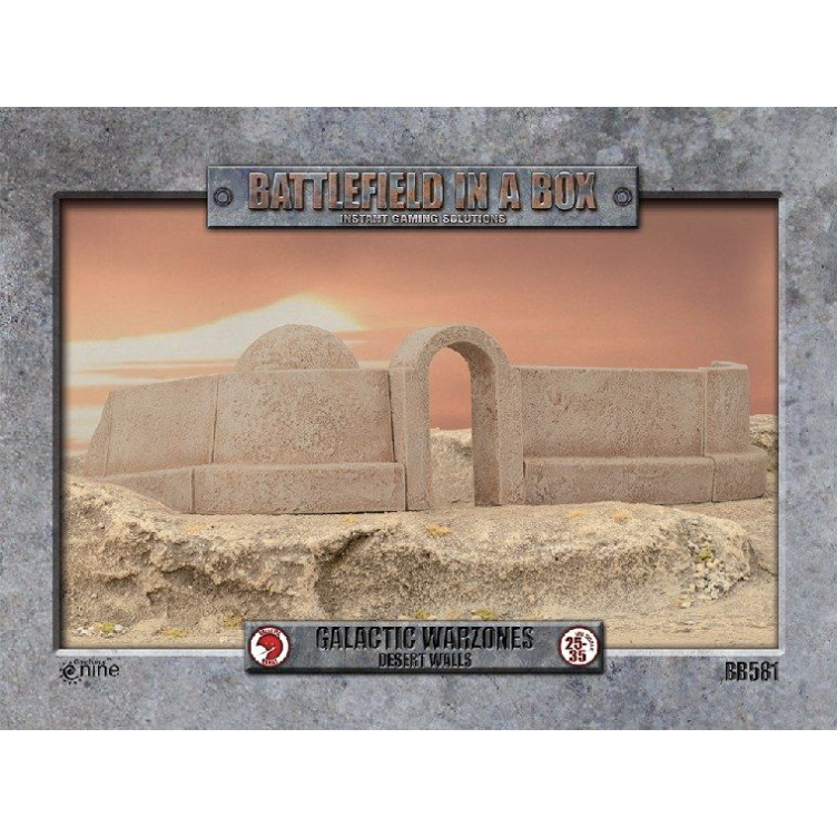 Galactic Warzones - Desert Walls