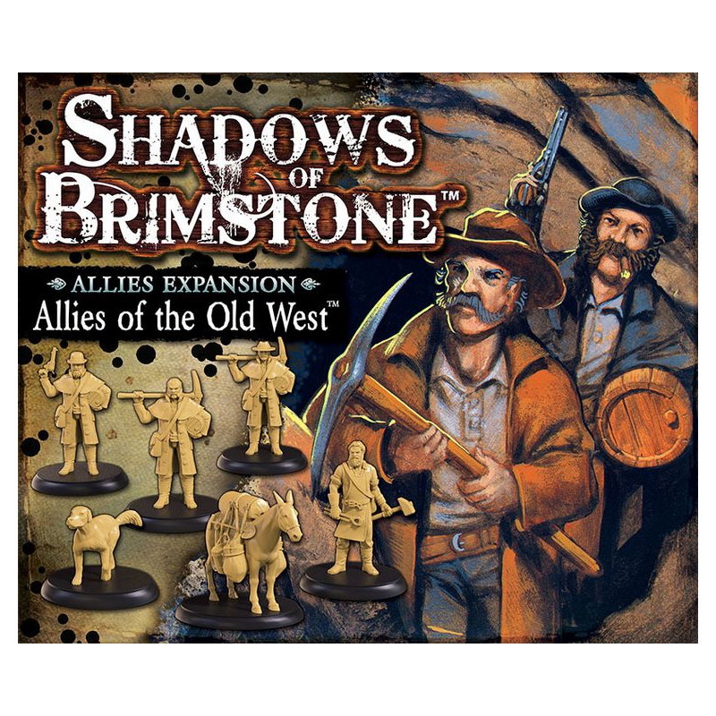 Shadows of Brimstone:Allies of the Old West Ally Expansion(inglé