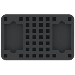 25mm half-size foam tray 36 square cut-outs plus 2 card-slots