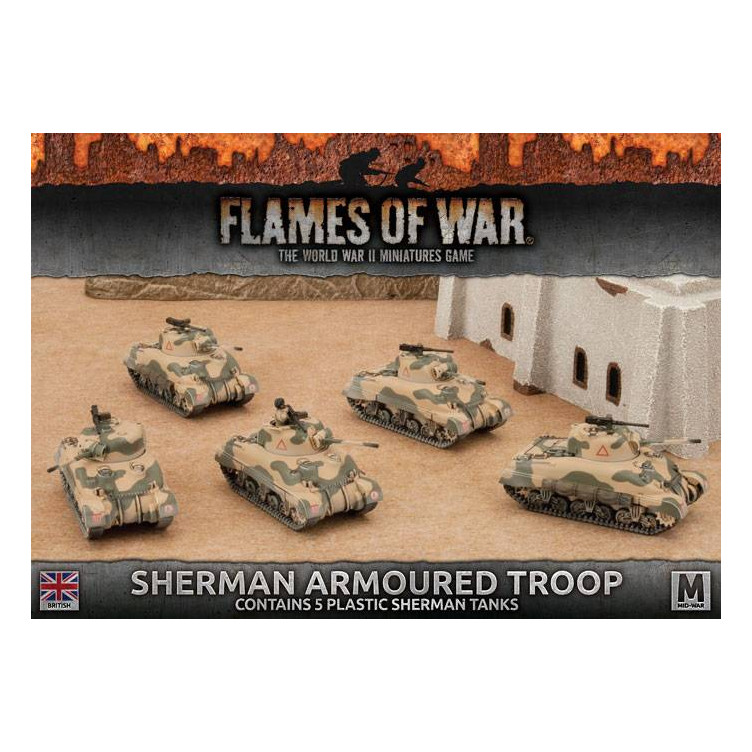 Sherman Armoured Troop