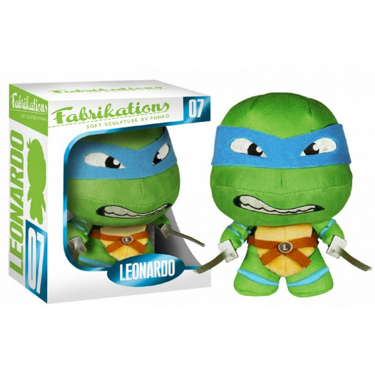 Tortugas Ninja Fabrikations Peluche Leónardo