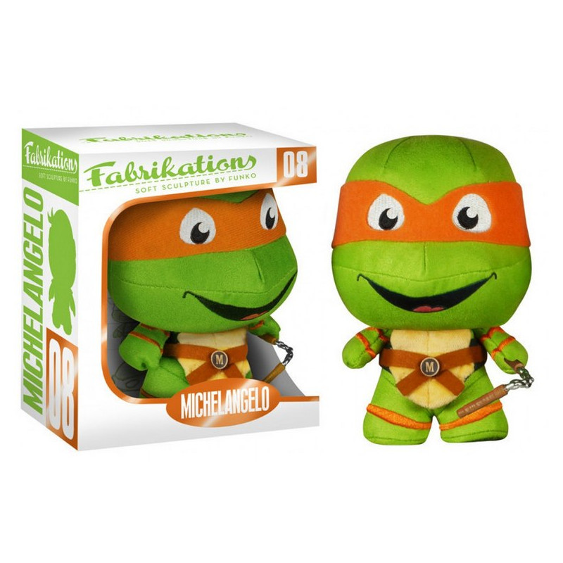 Tortugas Ninja Fabrikations Peluche Michelangelo