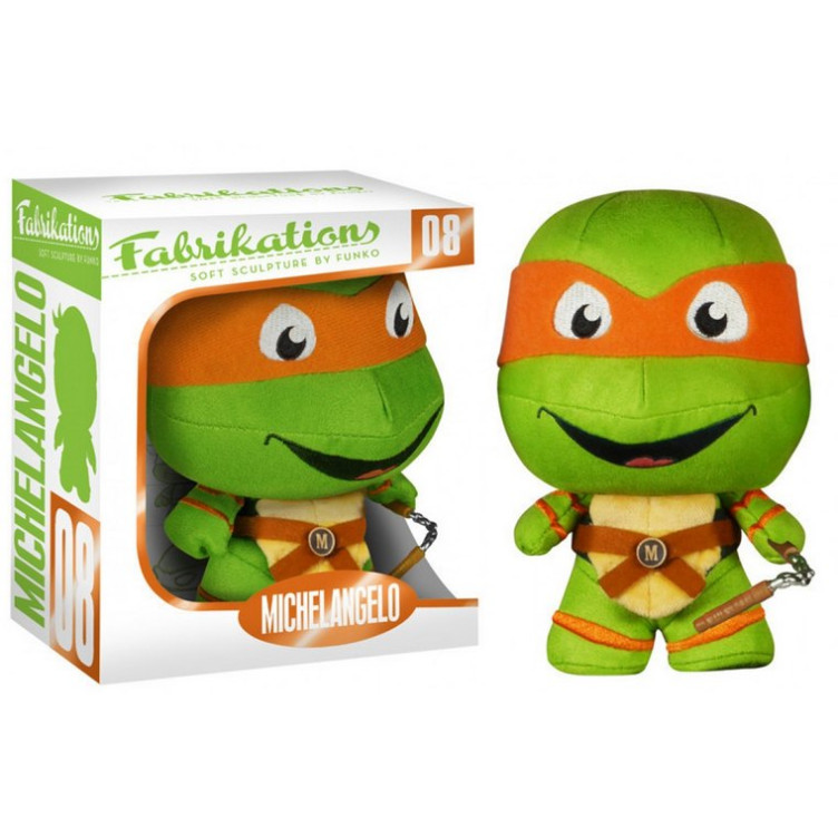 Tortugas Ninja Fabrikations Peluche Michelangelo