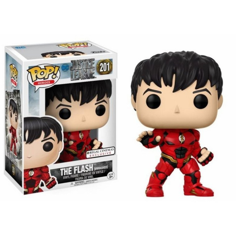 DC Justice League POP! Unmasked Flash Exclusive