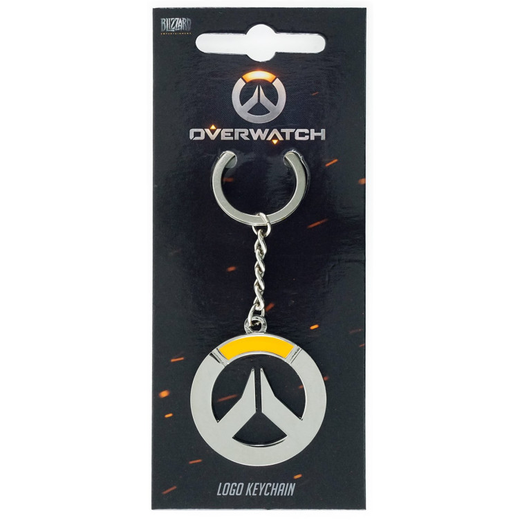 Overwatch Llavero metálico Log