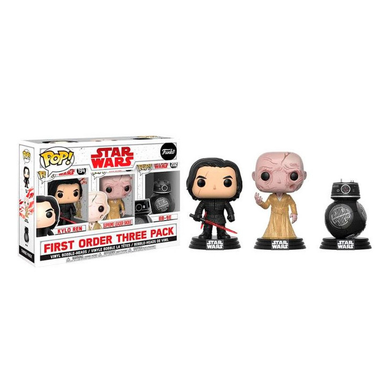 Star Wars VIII POP! Set 3 The Last Jedi Bad Guys Exclusive