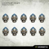 Legionary Heads: Raven Pattern