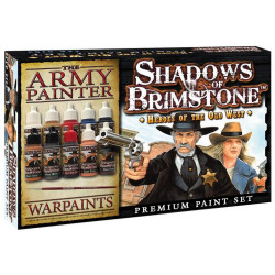 Shadows of Brimstone: Heroes of the Old West Paint set