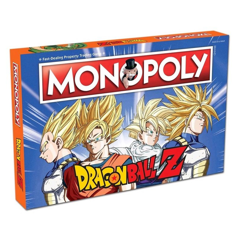 Dragonball Z Juego de Mesa Monopoly (inglés)