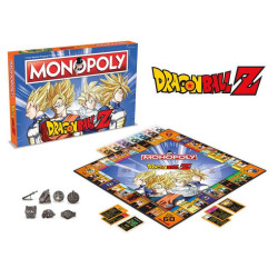 Dragonball Z Juego de Mesa Monopoly (inglés)