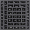 55 mm foam tray with 52 compartments for Massive Darkness - Unit