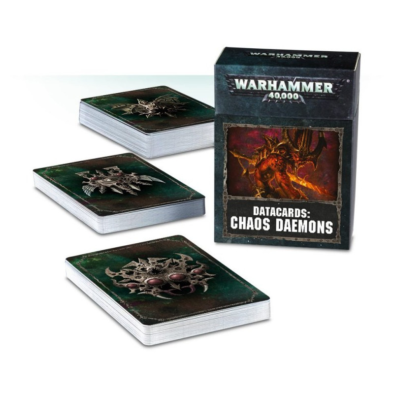 Datacards: Chaos Daemons (inglés)