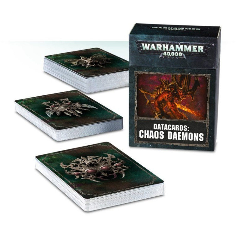 Datacards: Chaos Daemons (inglés)