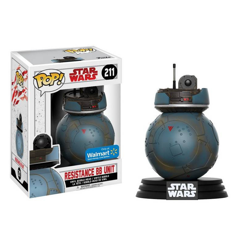 Star Wars Episode VIII POP! Resistance BB Unit Exclusive