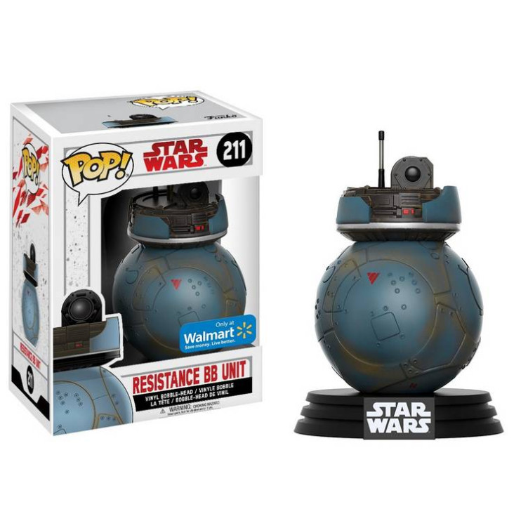 Star Wars Episode VIII POP! Resistance BB Unit Exclusive