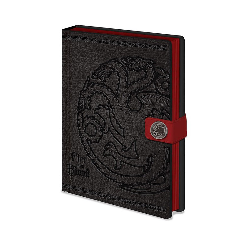 Juego de Tronos Libreta Premium A5 Targaryen