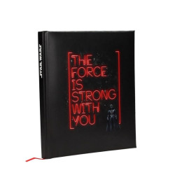 Star Wars Episodio IV Libreta con luz y sonido Darth Vader