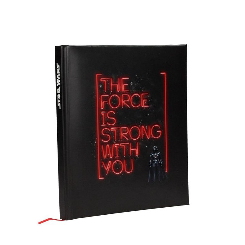 Star Wars Episodio IV Libreta con luz y sonido Darth Vader