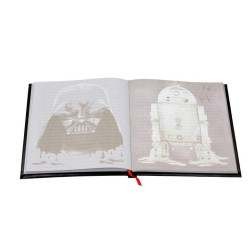 Star Wars Episodio IV Libreta con luz y sonido Darth Vader