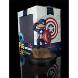 Marvel Comics Figura Q-Fig Captain America Civil War 11 cm