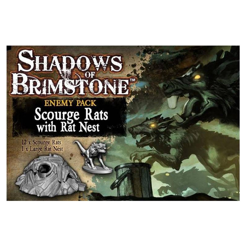 Shadows of Brimstone: Scourge Rats Enemy Pack