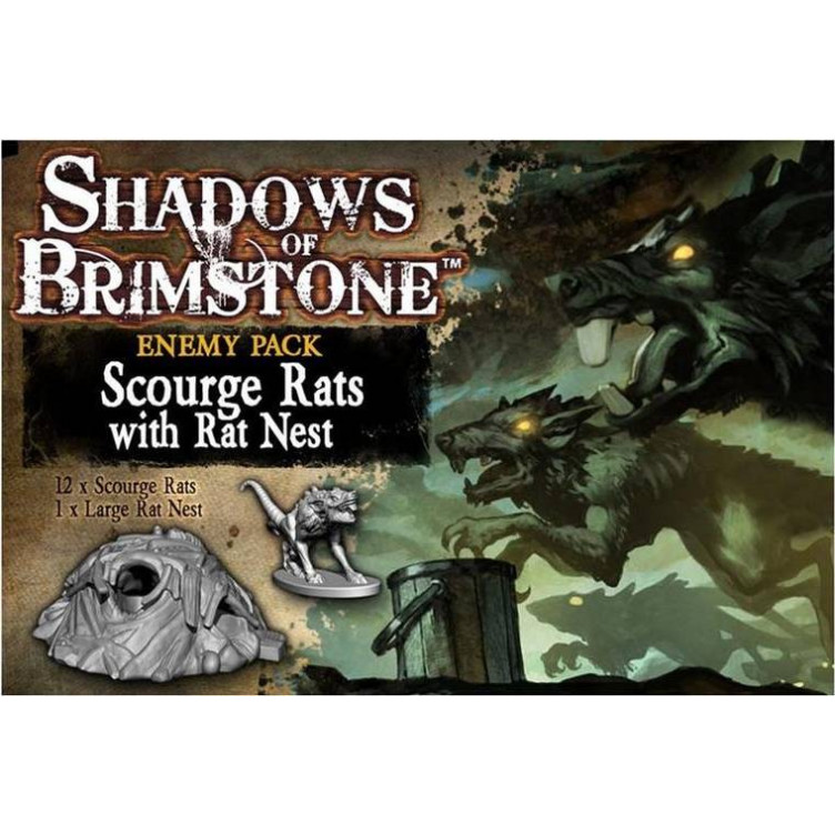 Shadows of Brimstone: Scourge Rats Enemy Pack