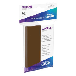 Supreme Sleeves Fundas de Cartas Estándar Marrón (50)