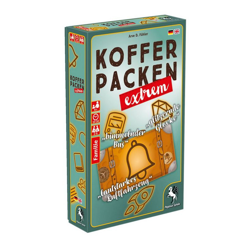 Kofferpacken extrem (inglés-alemán)