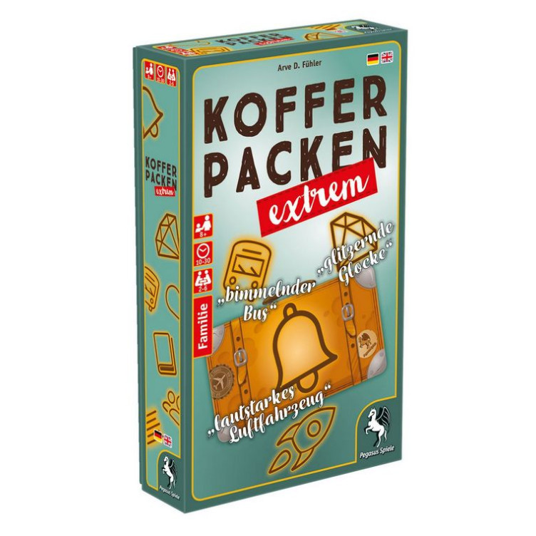 Kofferpacken extrem (inglés-alemán)