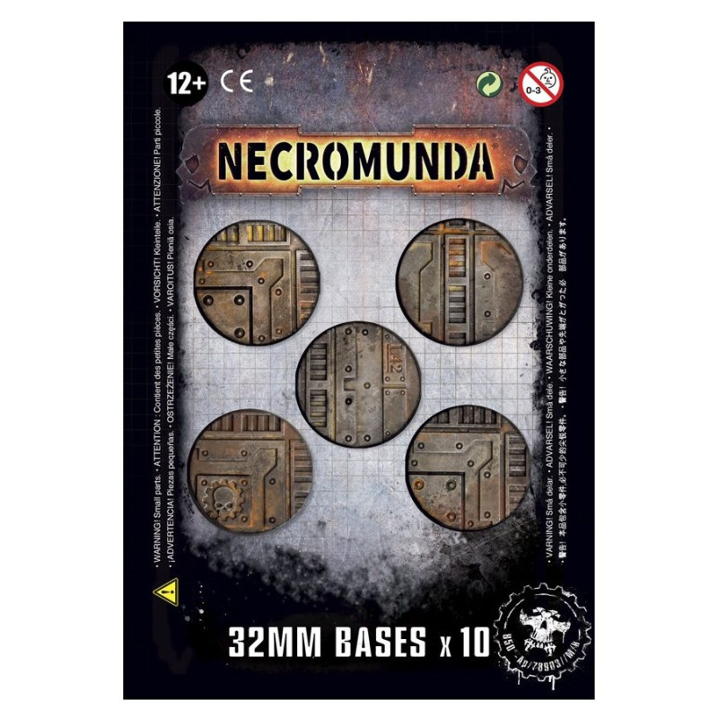 Peanas de Necromunda de 32 mm (X10)