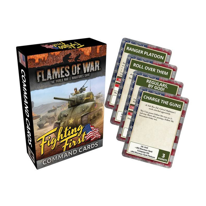 Fighting First Command Cards