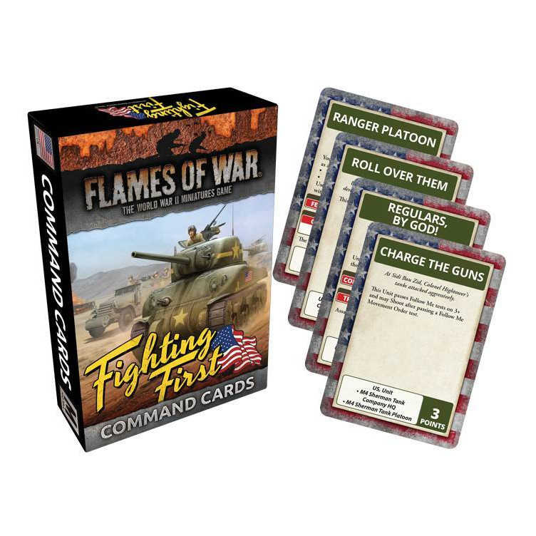 Fighting First Command Cards