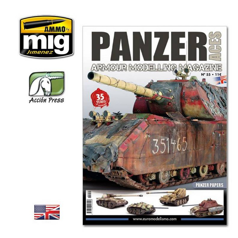 Panzar Aces Nº55 (Panzer Papers) (inglés)