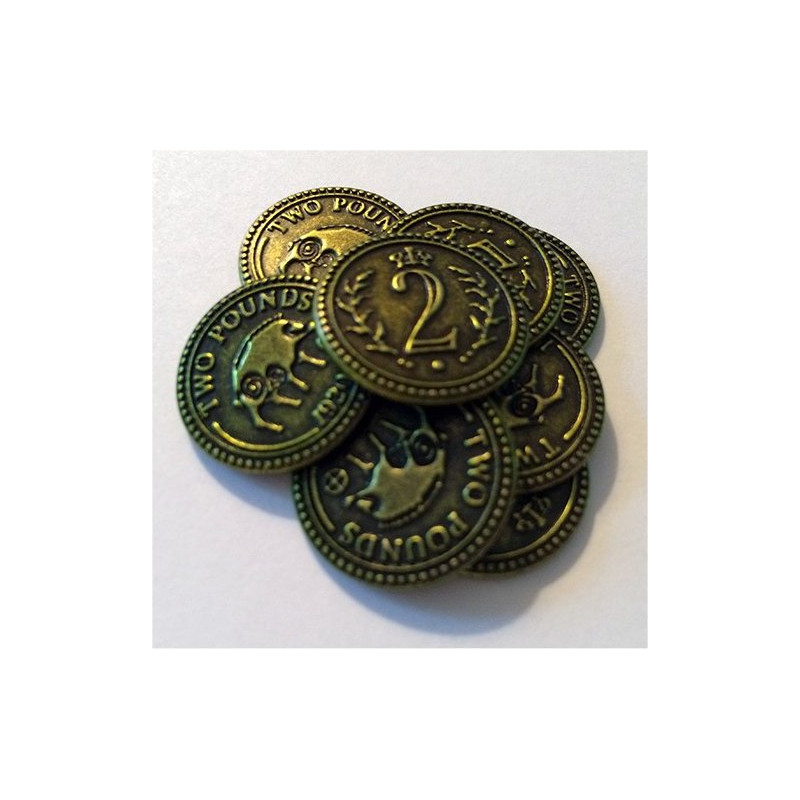 Scythe: monedas $2 (x15)