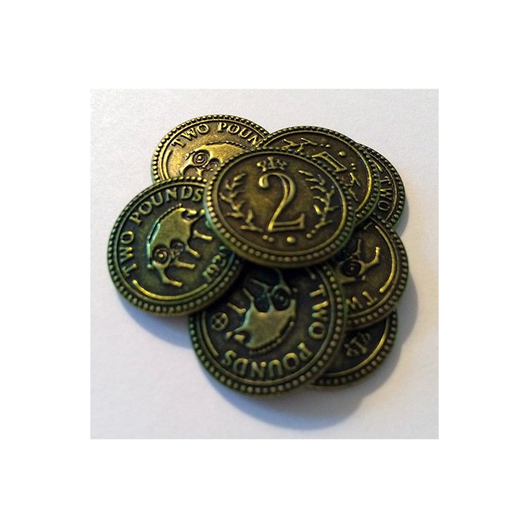 Scythe: monedas $2 (x15)