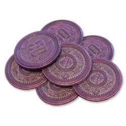 Scythe: monedas $50 (x7)