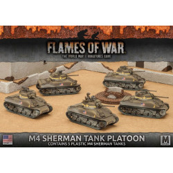 M4 Sherman Tank Platoon (plastic)