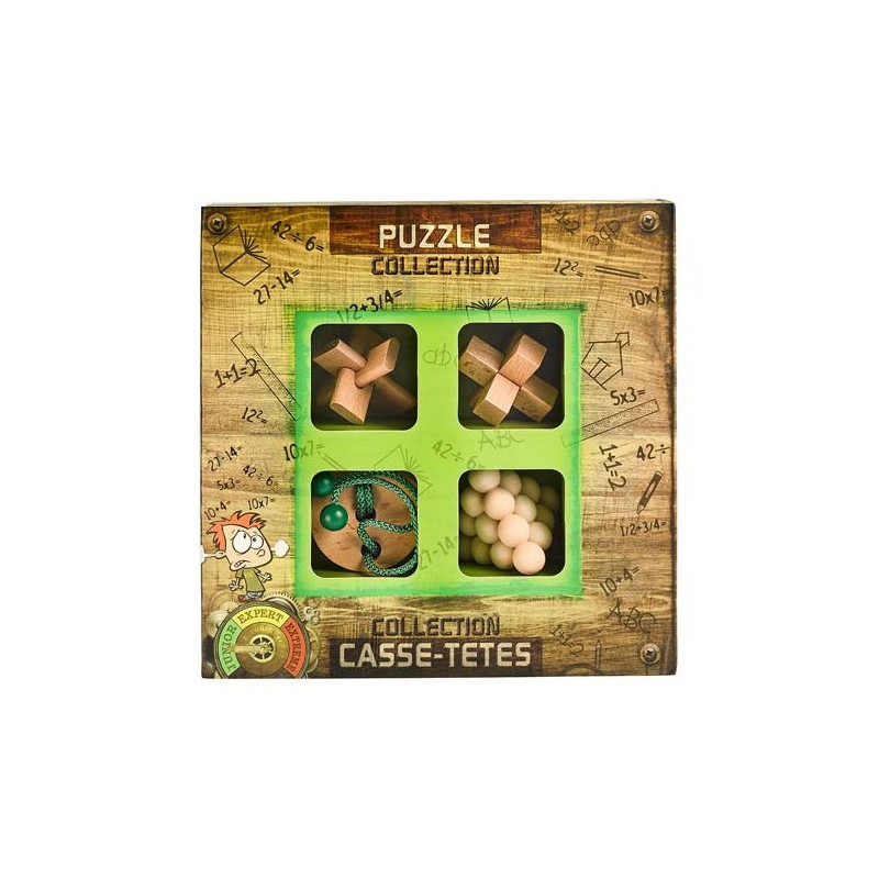 Junior Wooden Puzzles Collection